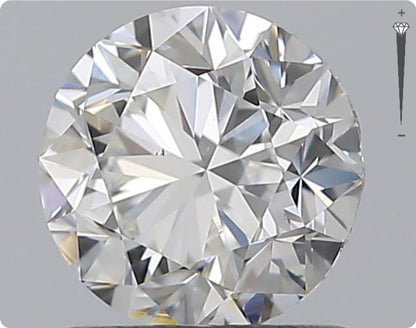 Natürlicher 1.01ct GIA Diamant | Farbe G | Reinheit VS2 | Rundschliff | GD EX VG #D10549