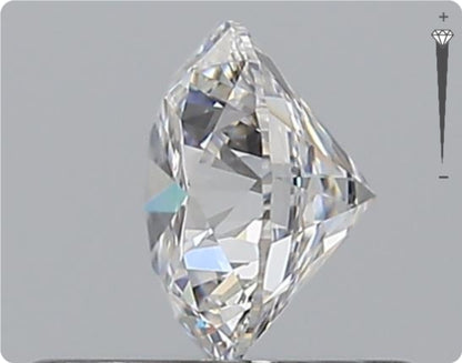Natural 0.56ct GIA Diamond | Color D | Clarity VS1 | Round Cut | EX EX EX #D10550