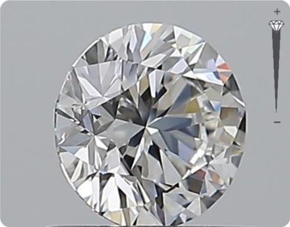 Natürlicher 0.60ct GIA Diamant | Farbe E | Reinheit VVS1 | Rundschliff | EX EX EX #D10551