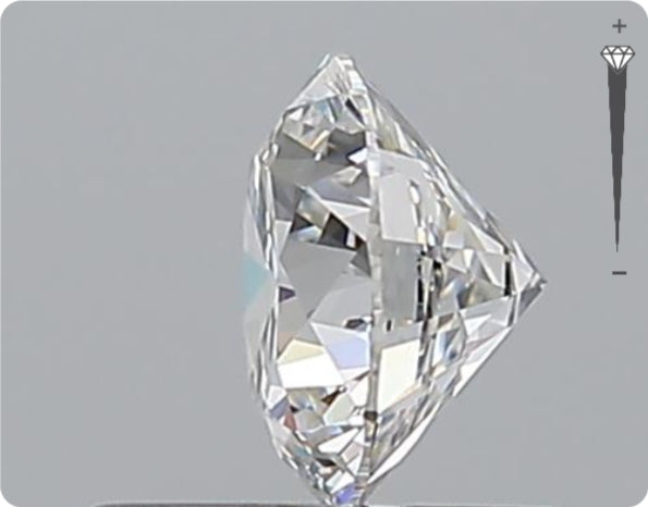 Natürlicher 0.60ct GIA Diamant | Farbe E | Reinheit VVS1 | Rundschliff | EX EX EX #D10551