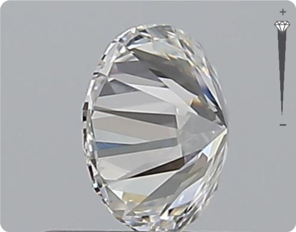 Natürlicher 0.60ct GIA Diamant | Farbe E | Reinheit VVS1 | Rundschliff | EX EX EX #D10551