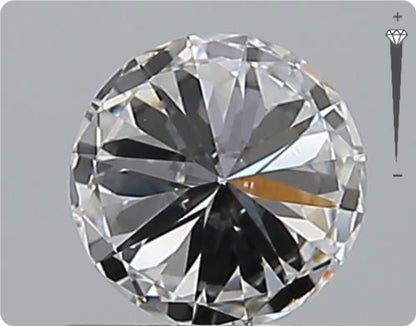 Natürlicher 0.60ct GIA Diamant | Farbe E | Reinheit VVS1 | Rundschliff | EX EX EX #D10551