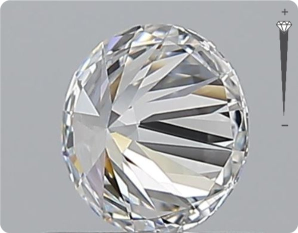 Natürlicher 0.60ct GIA Diamant | Farbe E | Reinheit VVS1 | Rundschliff | EX EX EX #D10551