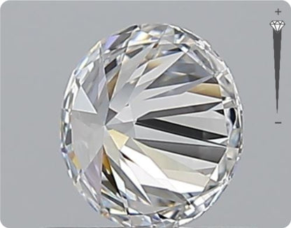 Natürlicher 0.60ct GIA Diamant | Farbe E | Reinheit VVS1 | Rundschliff | EX EX EX #D10551