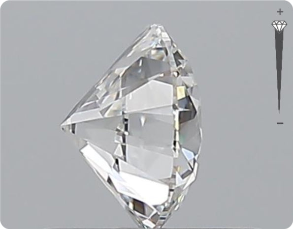 Natürlicher 0.60ct GIA Diamant | Farbe E | Reinheit VVS1 | Rundschliff | EX EX EX #D10551