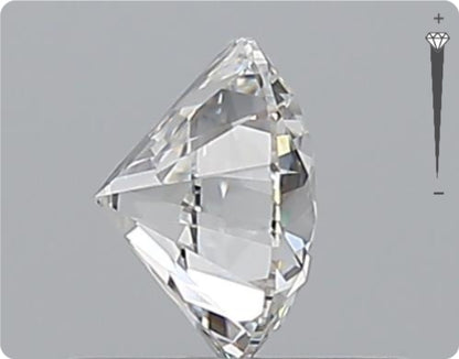 Natürlicher 0.60ct GIA Diamant | Farbe E | Reinheit VVS1 | Rundschliff | EX EX EX #D10551