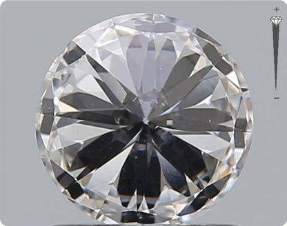 Natürlicher 0.90ct GIA Diamant | Farbe D | Reinheit SI1 | Rundschliff | EX EX EX #D10554