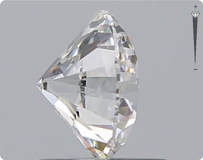 Natürlicher 0.90ct GIA Diamant | Farbe D | Reinheit SI1 | Rundschliff | EX EX EX #D10554
