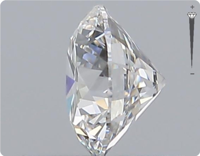 Natürlicher 0.52ct GIA Diamant | Farbe D | Reinheit VVS1 | Rundschliff | EX EX EX #D10555
