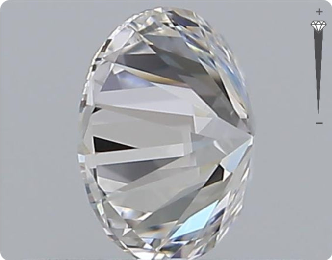 Natürlicher 0.52ct GIA Diamant | Farbe D | Reinheit VVS1 | Rundschliff | EX EX EX #D10555