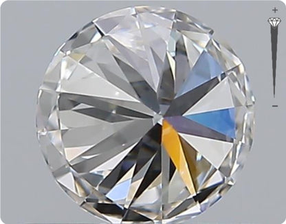 Natürlicher 0.52ct GIA Diamant | Farbe D | Reinheit VVS1 | Rundschliff | EX EX EX #D10555
