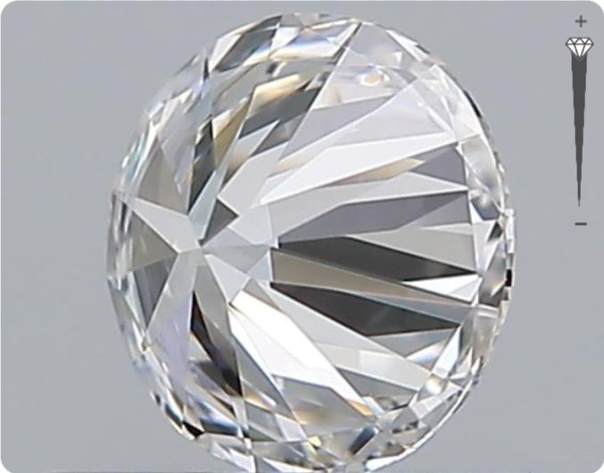 Natürlicher 0.52ct GIA Diamant | Farbe D | Reinheit VVS1 | Rundschliff | EX EX EX #D10555