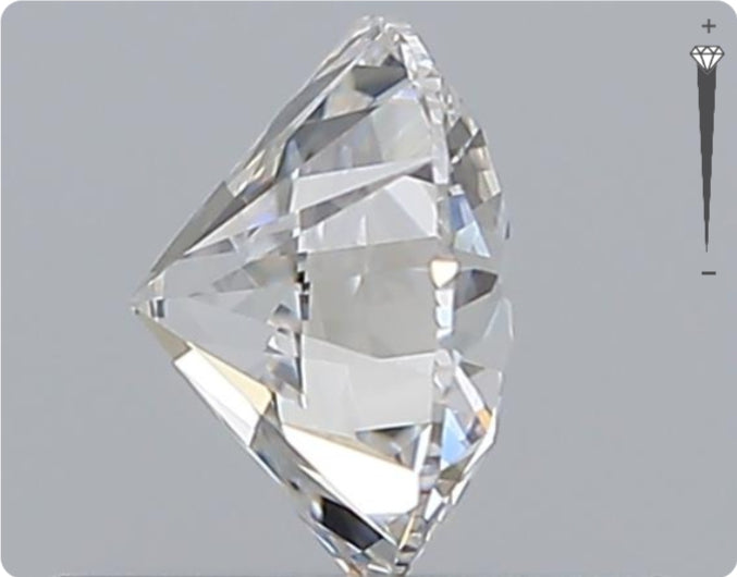 Natürlicher 0.52ct GIA Diamant | Farbe D | Reinheit VVS1 | Rundschliff | EX EX EX #D10555
