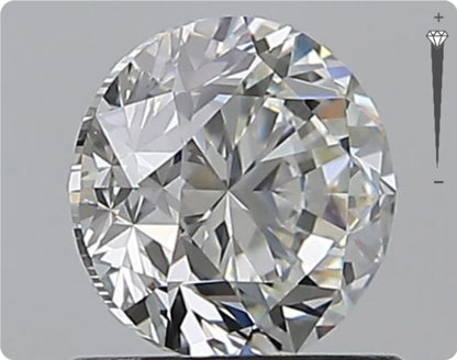 Natürlicher 1.00ct GIA Diamant | Farbe H | Reinheit VS1 | Rundschliff | GD EX EX #D10556