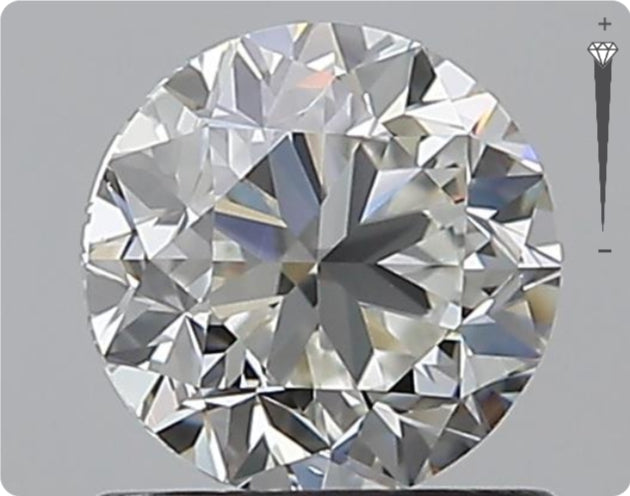 Natürlicher 1.00ct GIA Diamant | Farbe H | Reinheit VS1 | Rundschliff | GD EX EX #D10556