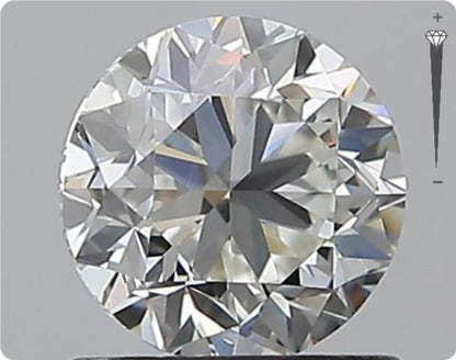 Natürlicher 1.00ct GIA Diamant | Farbe H | Reinheit VS1 | Rundschliff | GD EX EX #D10556