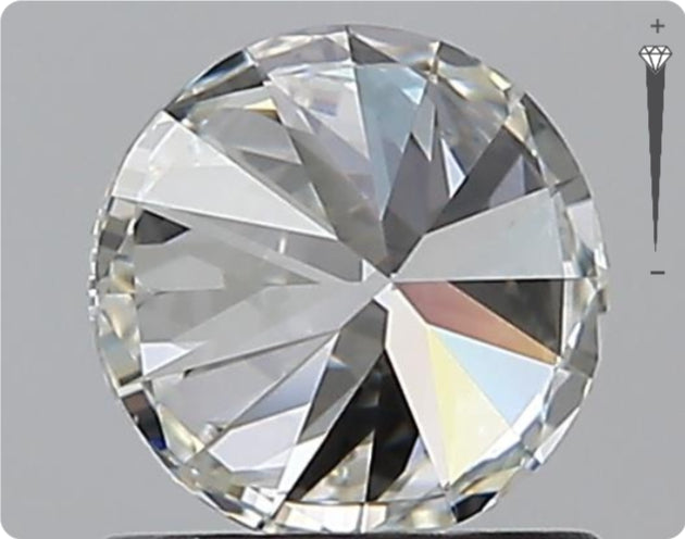 Natürlicher 1.00ct GIA Diamant | Farbe H | Reinheit VS1 | Rundschliff | GD EX EX #D10556