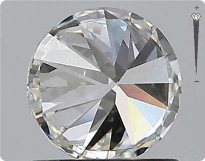 Natürlicher 1.00ct GIA Diamant | Farbe H | Reinheit VS1 | Rundschliff | GD EX EX #D10556