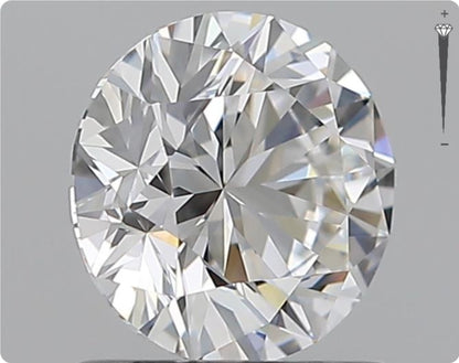 Natürlicher 0.91ct GIA Diamant | Farbe E | Reinheit VVS1 | Rundschliff | EX EX EX #D10557