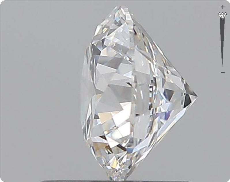 Natürlicher 0.91ct GIA Diamant | Farbe E | Reinheit VVS1 | Rundschliff | EX EX EX #D10557