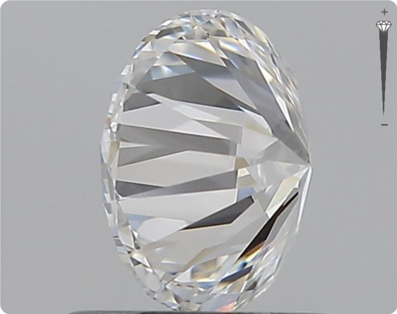 Natürlicher 0.91ct GIA Diamant | Farbe E | Reinheit VVS1 | Rundschliff | EX EX EX #D10557