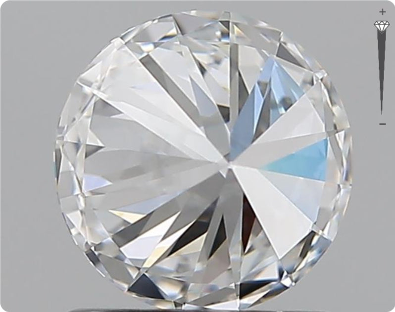 Natürlicher 0.91ct GIA Diamant | Farbe E | Reinheit VVS1 | Rundschliff | EX EX EX #D10557