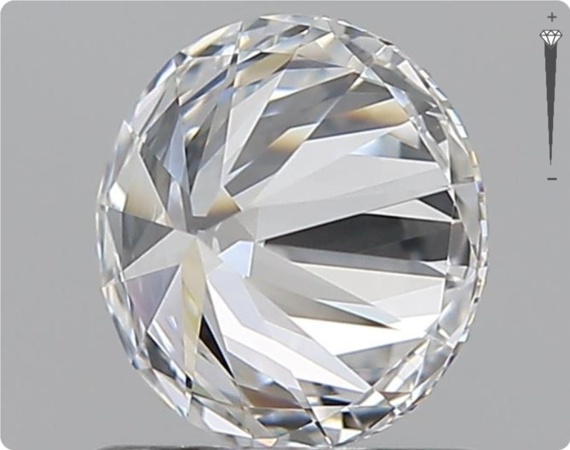 Natürlicher 0.91ct GIA Diamant | Farbe E | Reinheit VVS1 | Rundschliff | EX EX EX #D10557
