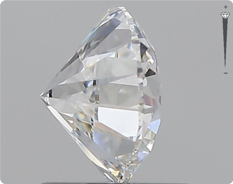 Natürlicher 0.91ct GIA Diamant | Farbe E | Reinheit VVS1 | Rundschliff | EX EX EX #D10557