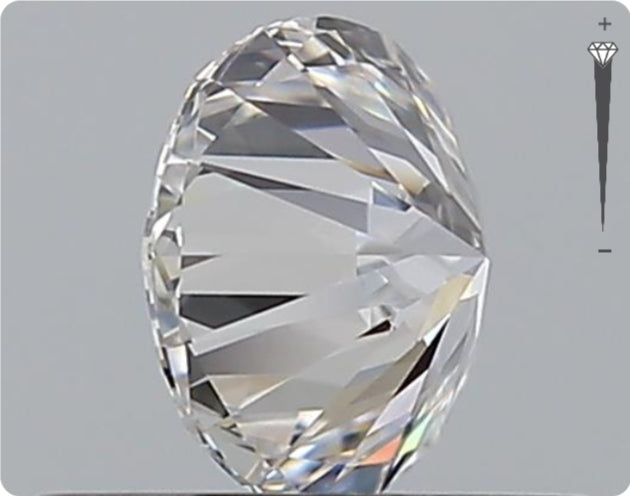 Natural 0.50ct GIA Diamond | Color E | Clarity IF | Round Cut | EX EX VG #D10559