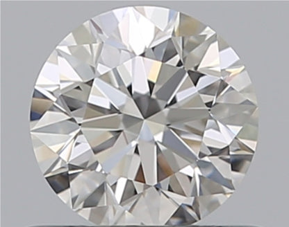 Natural 0.53ct GIA Diamond | Color E | Clarity VVS1 | Round Brilliant Cut | EX EX EX #D10562
