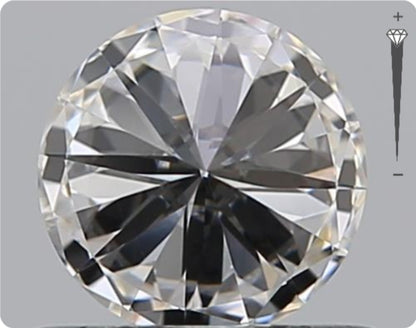 Natural 0.53ct GIA Diamond | Color E | Clarity VVS1 | Round Brilliant Cut | EX EX EX #D10562