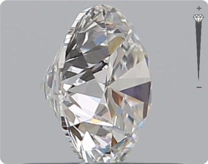 Natural 0.53ct GIA Diamond | Color E | Clarity VVS1 | Round Brilliant Cut | EX EX EX #D10562