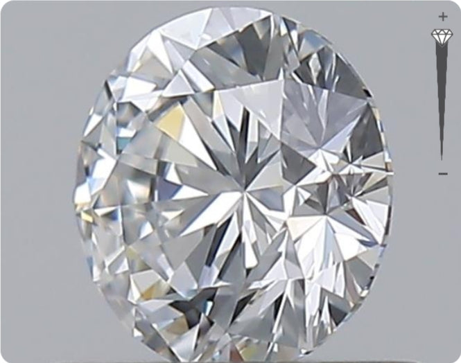 Natürlicher 0.55ct GIA Diamant | Farbe E | Reinheit VVS2 | Rundschliff | EX EX EX #D10563