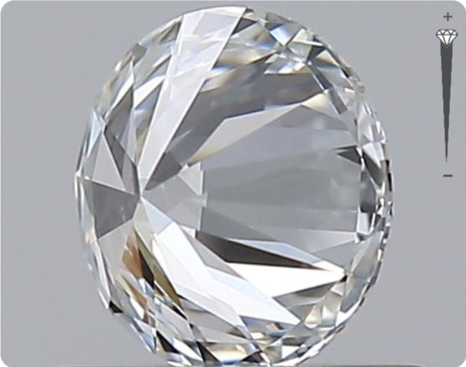 Natürlicher 0.55ct GIA Diamant | Farbe E | Reinheit VVS2 | Rundschliff | EX EX EX #D10563