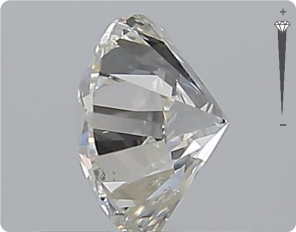 Natürlicher 0.70ct GIA Diamant | Farbe G | Reinheit SI1 | Rundschliff | EX EX EX #D10564