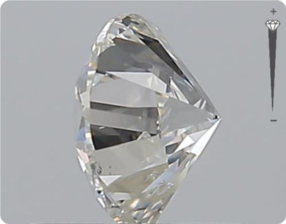 Natürlicher 0.70ct GIA Diamant | Farbe G | Reinheit SI1 | Rundschliff | EX EX EX #D10564