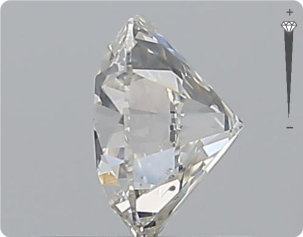 Natürlicher 0.70ct GIA Diamant | Farbe G | Reinheit SI1 | Rundschliff | EX EX EX #D10564