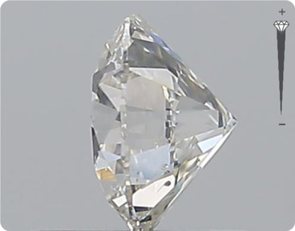 Natürlicher 0.70ct GIA Diamant | Farbe G | Reinheit SI1 | Rundschliff | EX EX EX #D10564