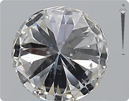 Natürlicher 0.70ct GIA Diamant | Farbe G | Reinheit SI1 | Rundschliff | EX EX EX #D10564