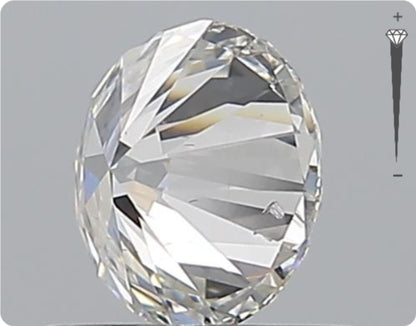 Natürlicher 0.70ct GIA Diamant | Farbe G | Reinheit SI1 | Rundschliff | EX EX EX #D10564
