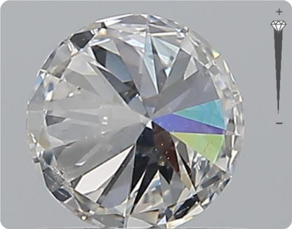 Natürlicher 0.70ct GIA Diamant | Farbe G | Reinheit SI1 | Rundschliff | EX EX EX #D10564
