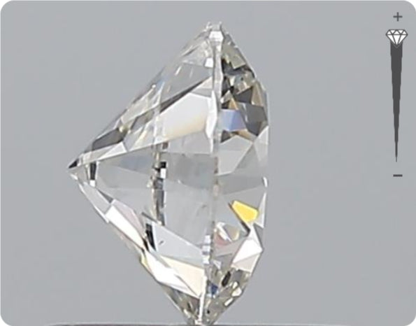Natürlicher 0.70ct GIA Diamant | Farbe G | Reinheit SI1 | Rundschliff | EX EX EX #D10564