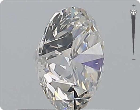 Natürlicher 0.70ct GIA Diamant | Farbe G | Reinheit SI1 | Rundschliff | EX EX EX #D10564