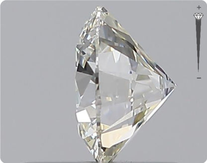 Natürlicher 0.51ct GIA Diamant | Farbe H | Reinheit IF | Rundschliff | EX EX EX #D10565