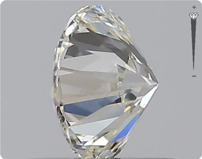 Natürlicher 0.51ct GIA Diamant | Farbe H | Reinheit IF | Rundschliff | EX EX EX #D10565