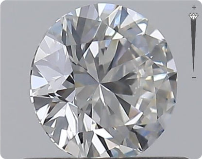 Natürlicher 0.51ct GIA Diamant | Farbe E | Reinheit VVS2 | Rundschliff | EX EX EX #D10566