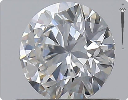 Natürlicher 0.51ct GIA Diamant | Farbe E | Reinheit VVS2 | Rundschliff | EX EX EX #D10566