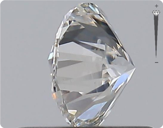 Natürlicher 0.51ct GIA Diamant | Farbe E | Reinheit VVS2 | Rundschliff | EX EX EX #D10566