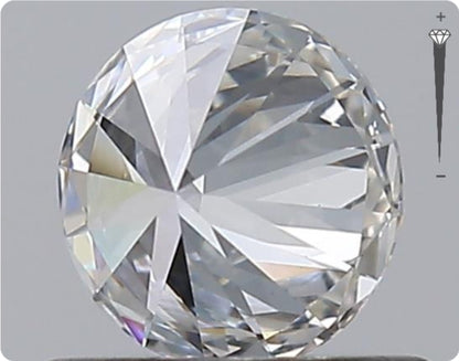 Natürlicher 0.51ct GIA Diamant | Farbe E | Reinheit VVS2 | Rundschliff | EX EX EX #D10566