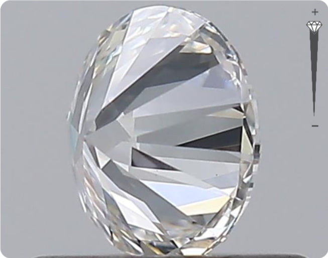 Natürlicher 0.51ct GIA Diamant | Farbe E | Reinheit VVS2 | Rundschliff | EX EX EX #D10566